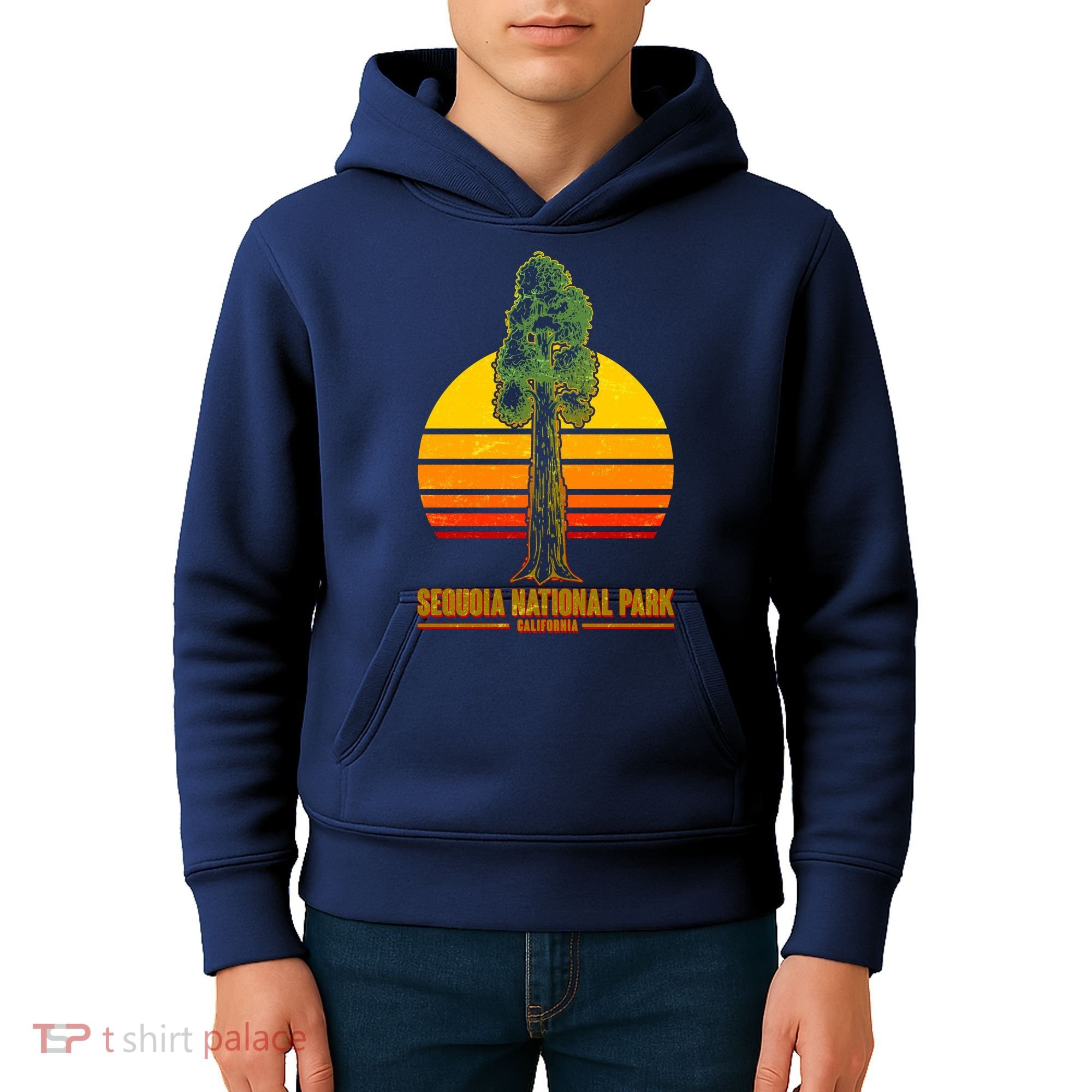 Sequoia National Park California Kids Hoodie