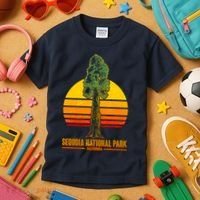 Sequoia National Park California Kids T-Shirt thumb 3