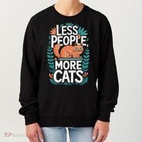 School Education Reading Teacher Knowledge Power Cat Book Women's Sweatshirt thumb 0