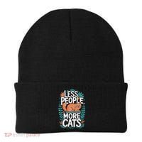 School Education Reading Teacher Knowledge Power Cat Book Beanie thumb 0
