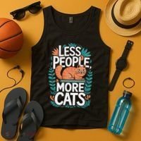 School Education Reading Teacher Knowledge Power Cat Book Tank Top thumb 4