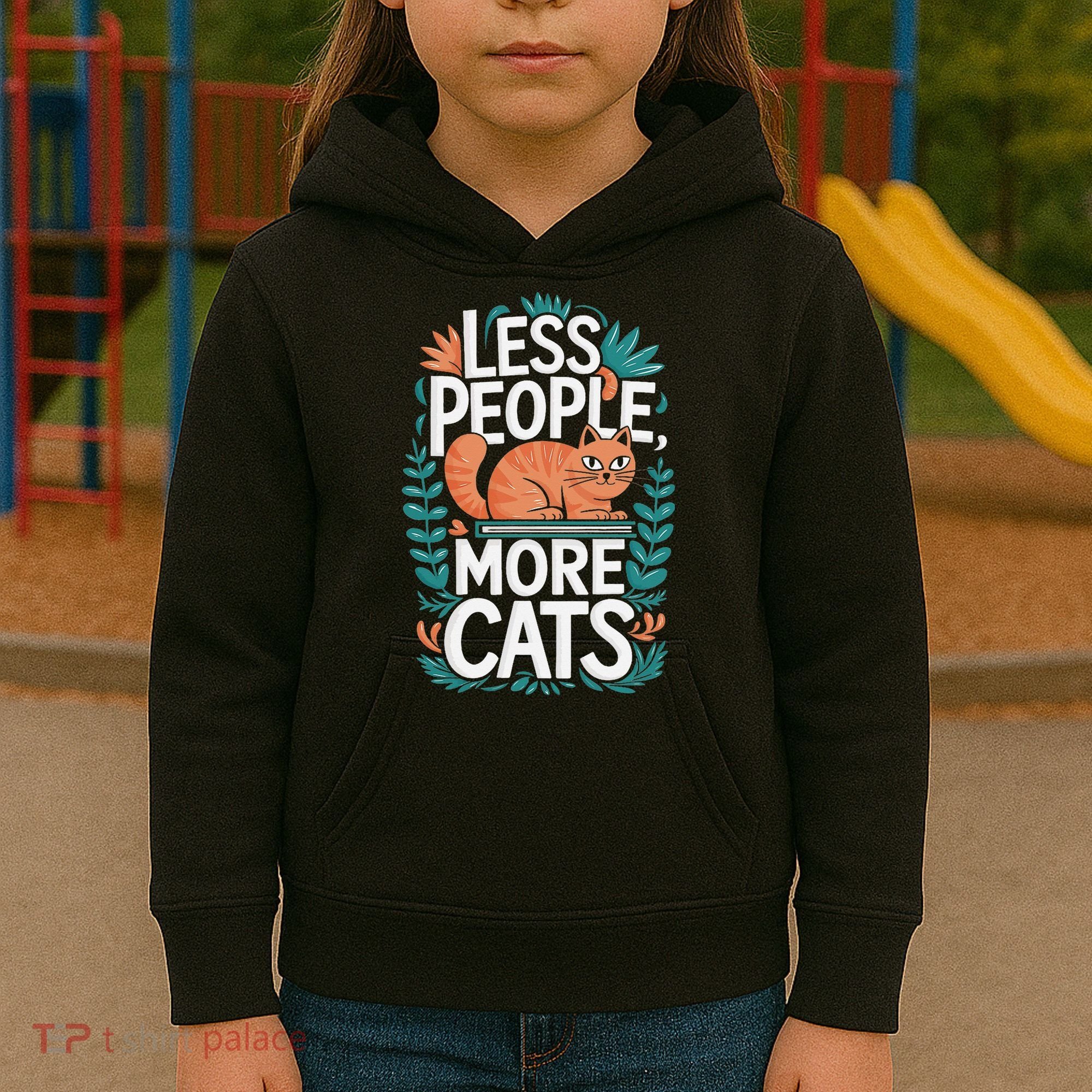 School Education Reading Teacher Knowledge Power Cat Book Kids Hoodie