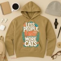 School Education Reading Teacher Knowledge Power Cat Book Hoodie thumb 3