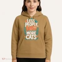 School Education Reading Teacher Knowledge Power Cat Book Hoodie thumb 5