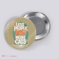 School Education Reading Teacher Knowledge Power Cat Book Button thumb 0
