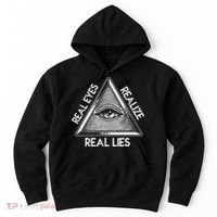 Seeing Eye Realize Real Lies Hoodie thumb 0