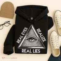 Seeing Eye Realize Real Lies Hoodie thumb 4