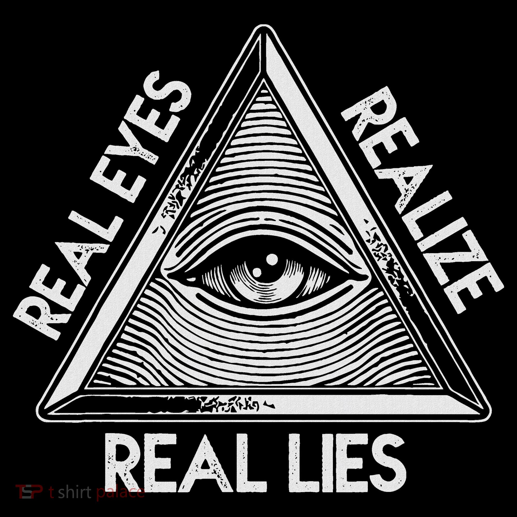 Seeing Eye Realize Real Lies Long Sleeve Shirt
