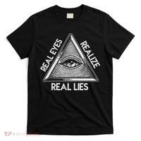 Seeing Eye Realize Real Lies T-Shirt thumb 0