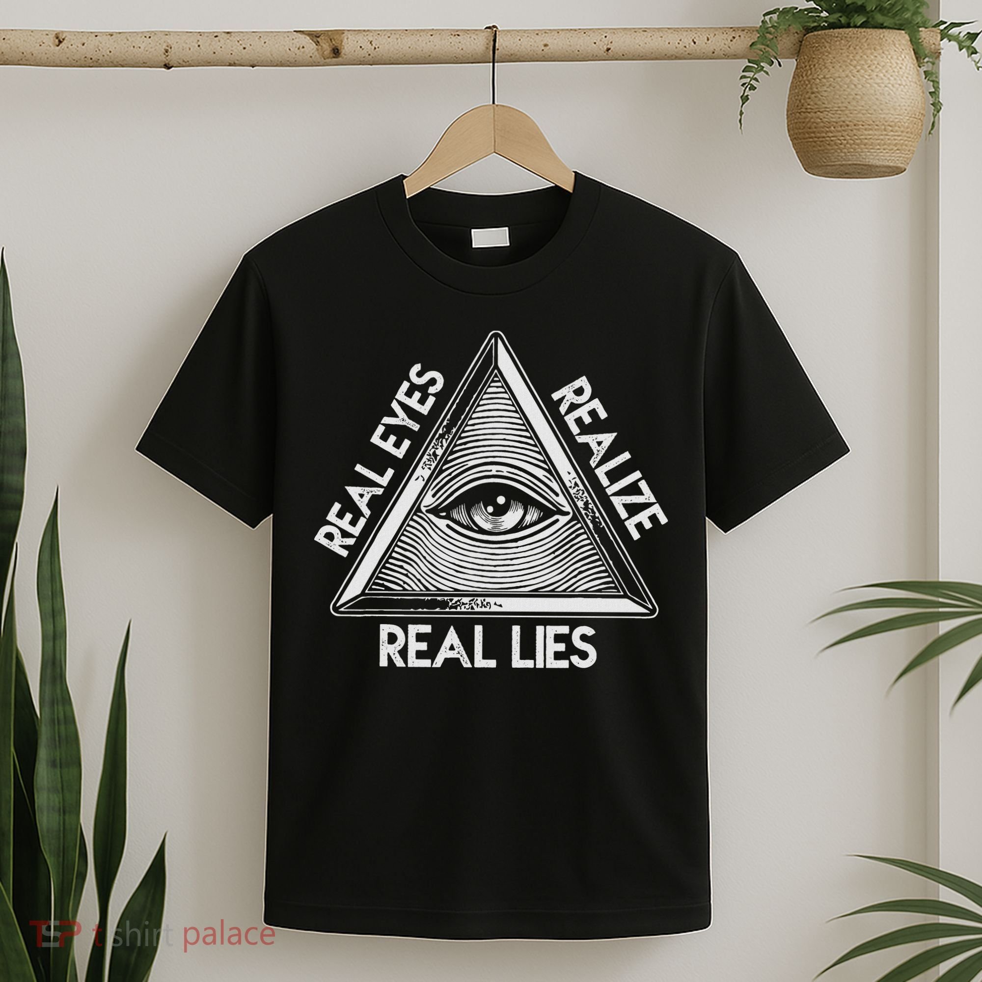 Seeing Eye Realize Real Lies T-Shirt