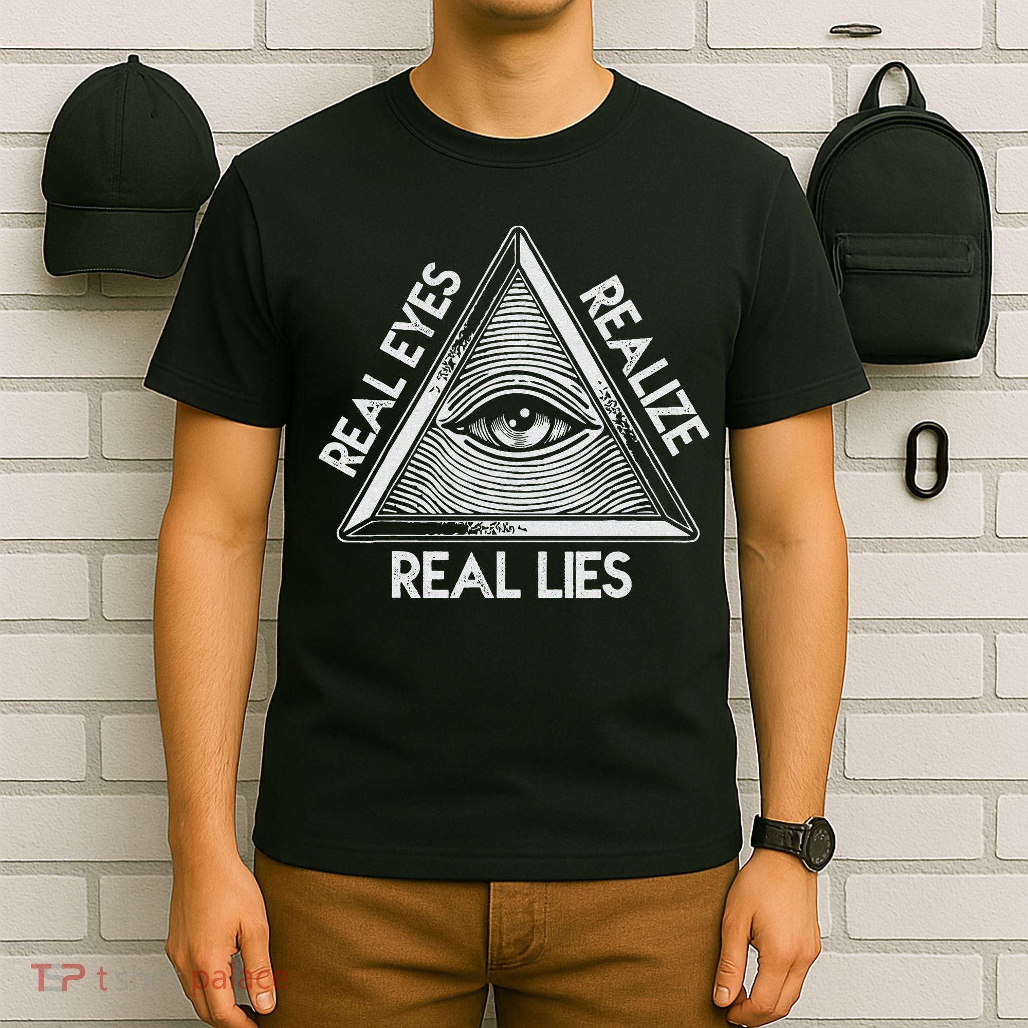 Seeing Eye Realize Real Lies T-Shirt