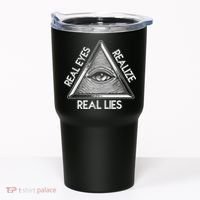 Seeing Eye Realize Real Lies Tumbler thumb 0