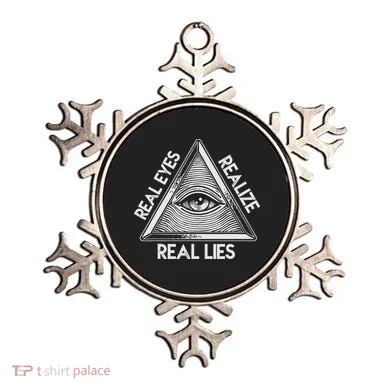 Seeing Eye Realize Real Lies Ornament