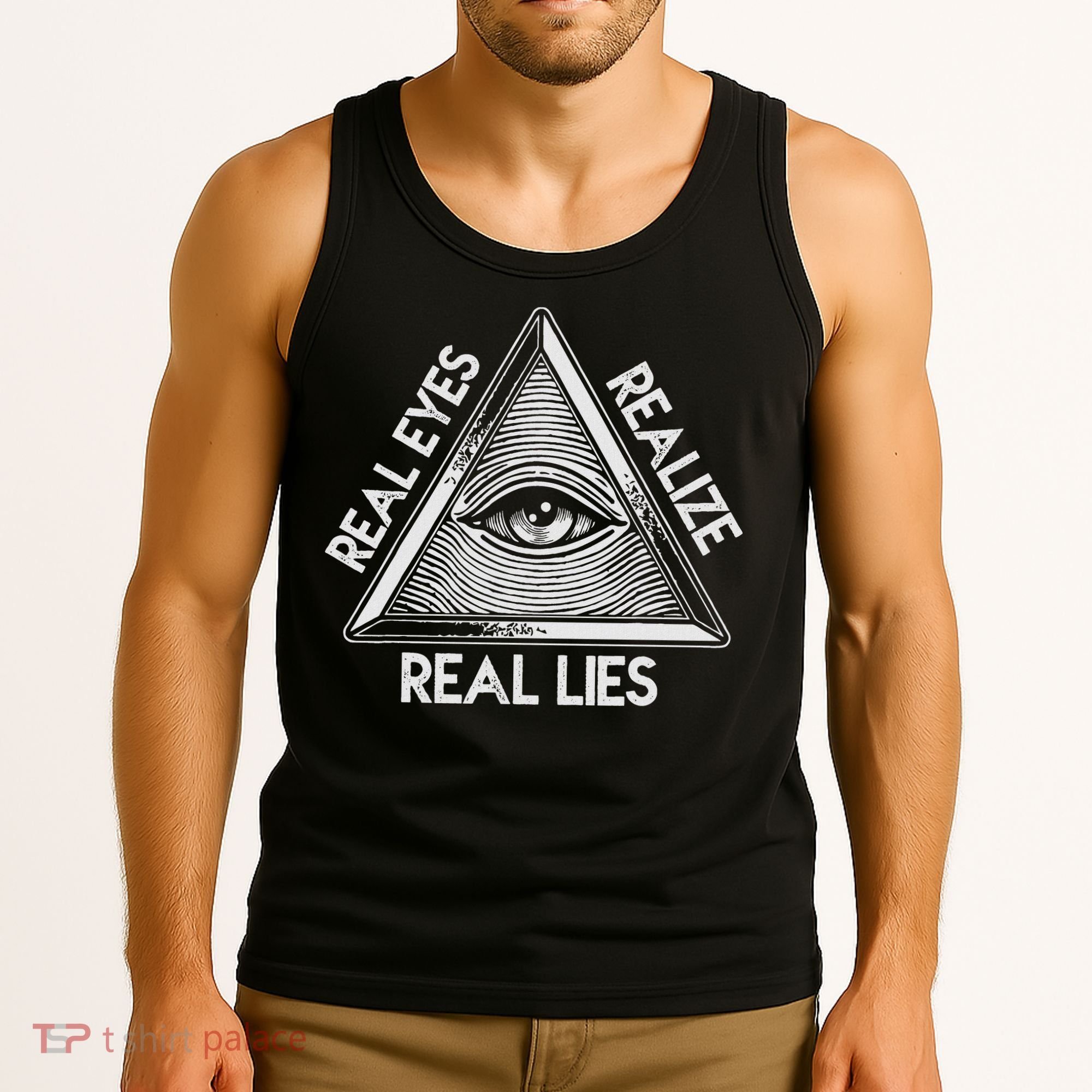 Seeing Eye Realize Real Lies Tank Top