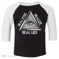 Seeing Eye Realize Real Lies Toddler Fine Jersey T-Shirt thumb 0