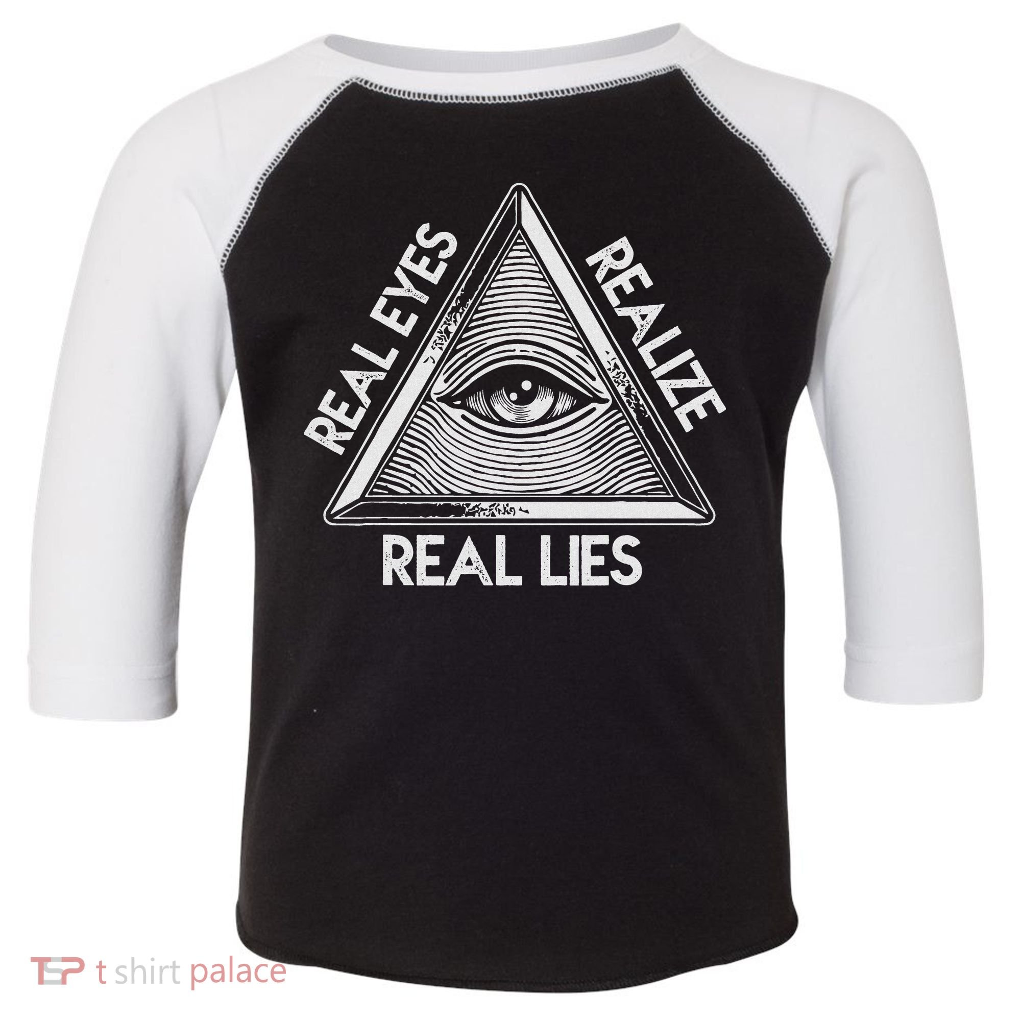 Seeing Eye Realize Real Lies Toddler Fine Jersey T-Shirt