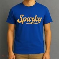 Sparky Electrician Retro Vintage Novelty Gift T-Shirt thumb 3