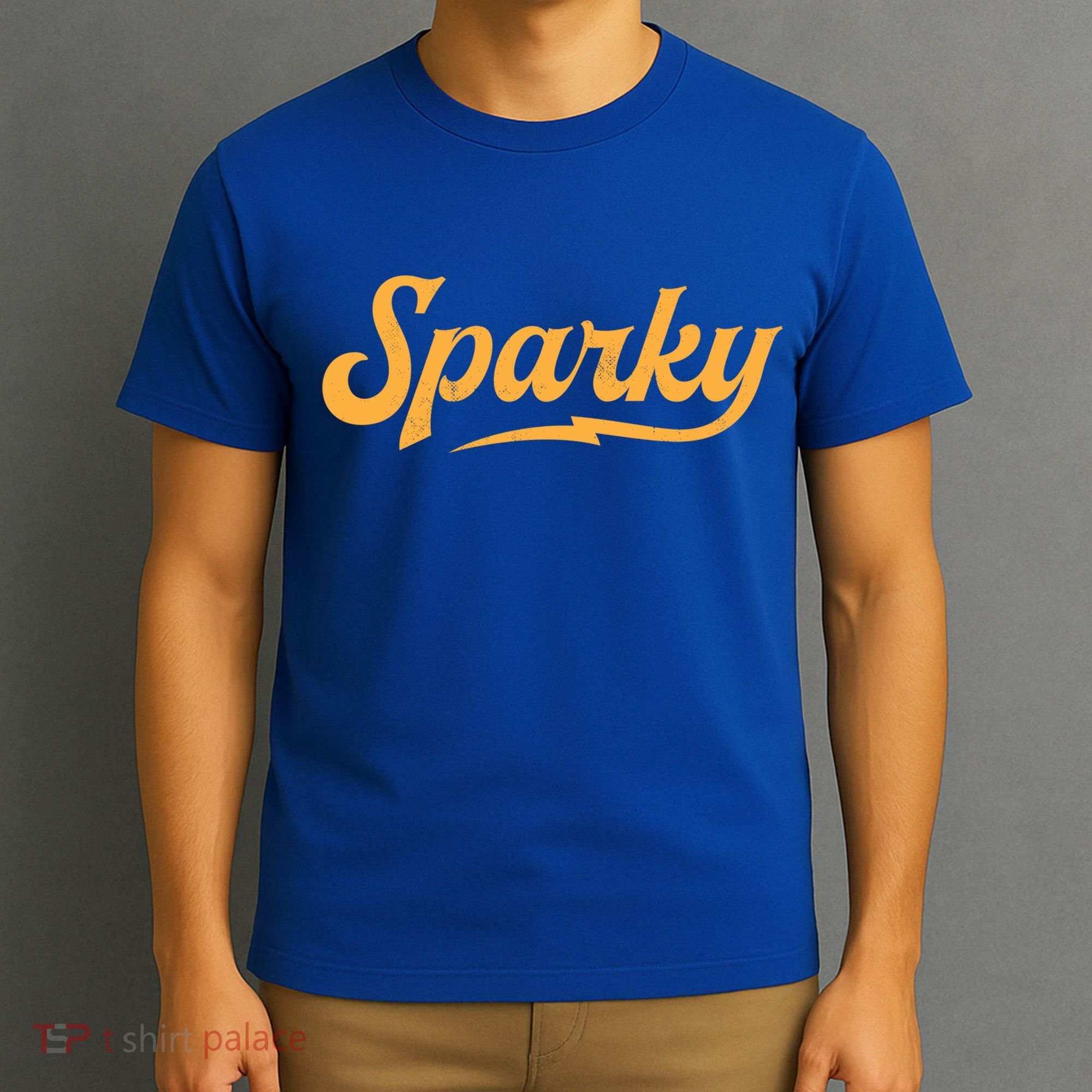 Sparky Electrician Retro Vintage Novelty Gift T-Shirt