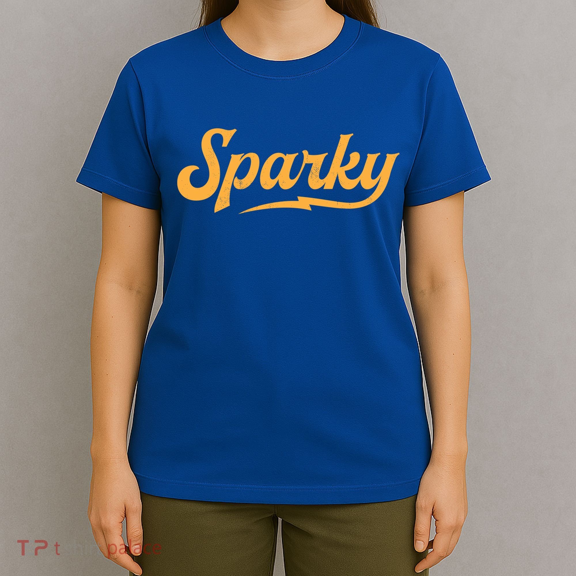 Sparky Electrician Retro Vintage Novelty Gift T-Shirt