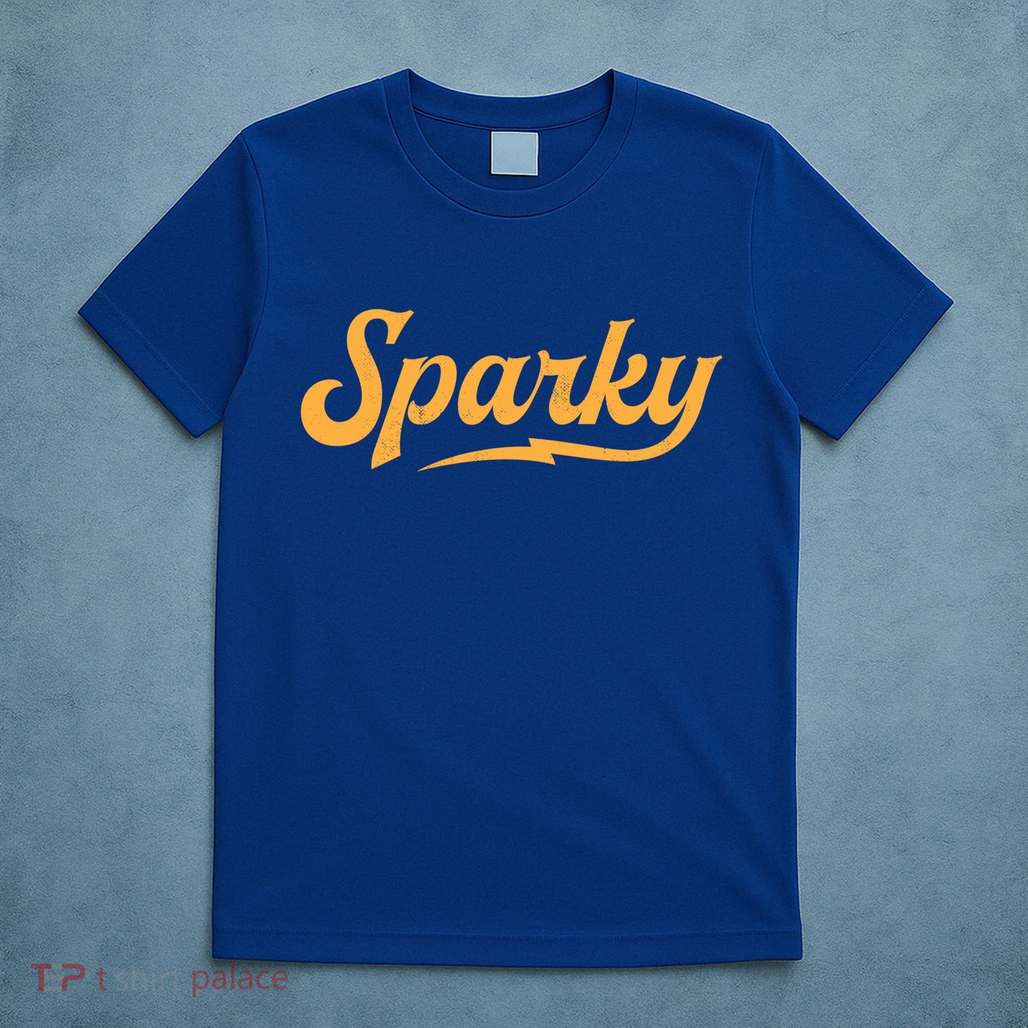 Sparky Electrician Retro Vintage Novelty Gift T-Shirt