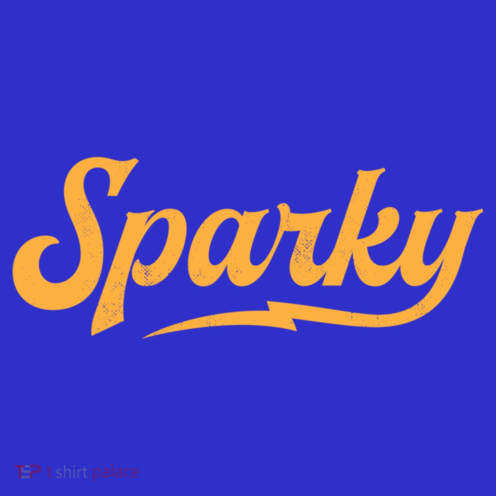 Sparky Electrician Retro Vintage Novelty Gift T-Shirt