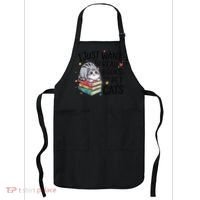 School Education Reading Teacher Knowledge Power Cat Book Apron thumb 0