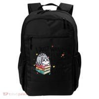 School Education Reading Teacher Knowledge Power Cat Book Backpack thumb 0