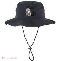 School Education Reading Teacher Knowledge Power Cat Book Bucket Hat thumb 0