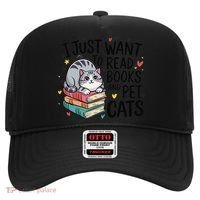School Education Reading Teacher Knowledge Power Cat Book Hat thumb 0