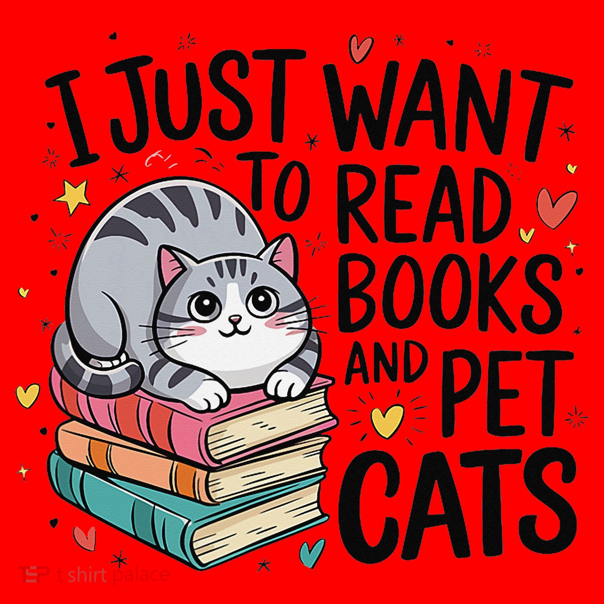 School Education Reading Teacher Knowledge Power Cat Book Santa Hat