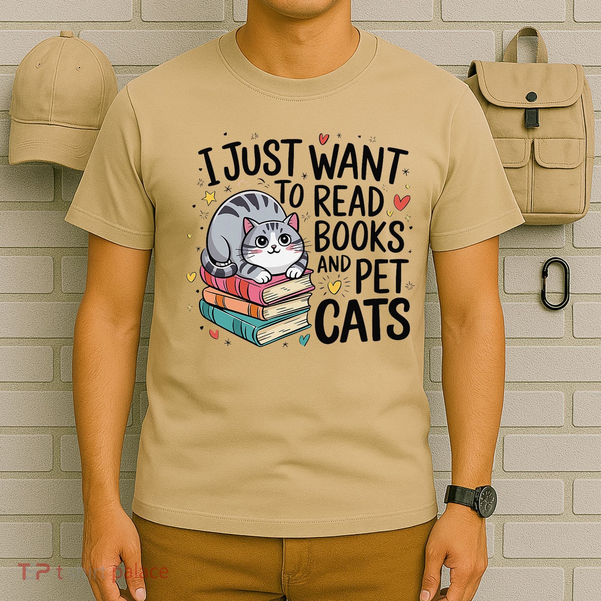 School Education Reading Teacher Knowledge Power Cat Book T-Shirt