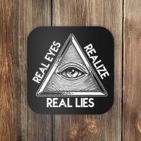 Seeing Eye Realize Real Lies Truth Awareness Coaster thumb 0