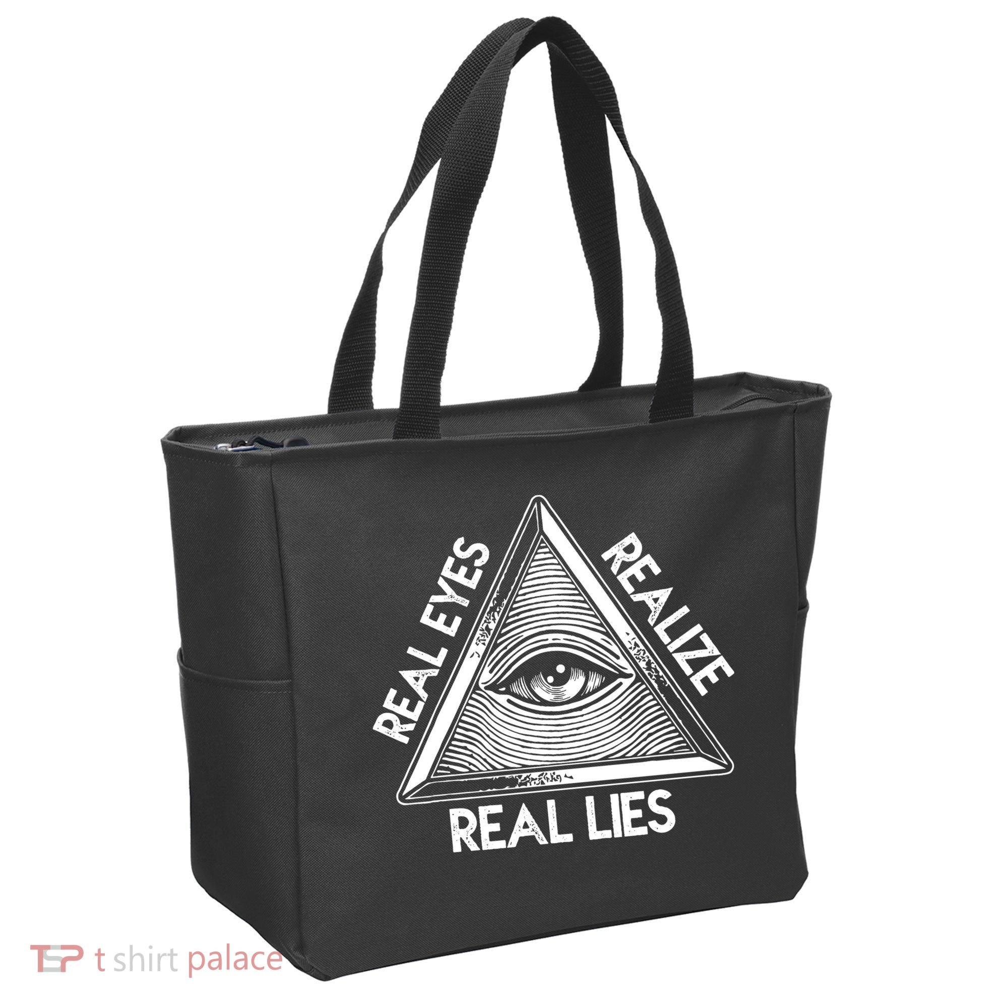 Seeing Eye Realize Real Lies Truth Awareness Tote Bag