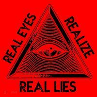 Seeing Eye Realize Real Lies Truth Awareness Santa Hat thumb 1