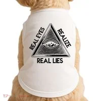 Seeing Eye Realize Real Lies Truth Awareness Doggie Tank thumb 0