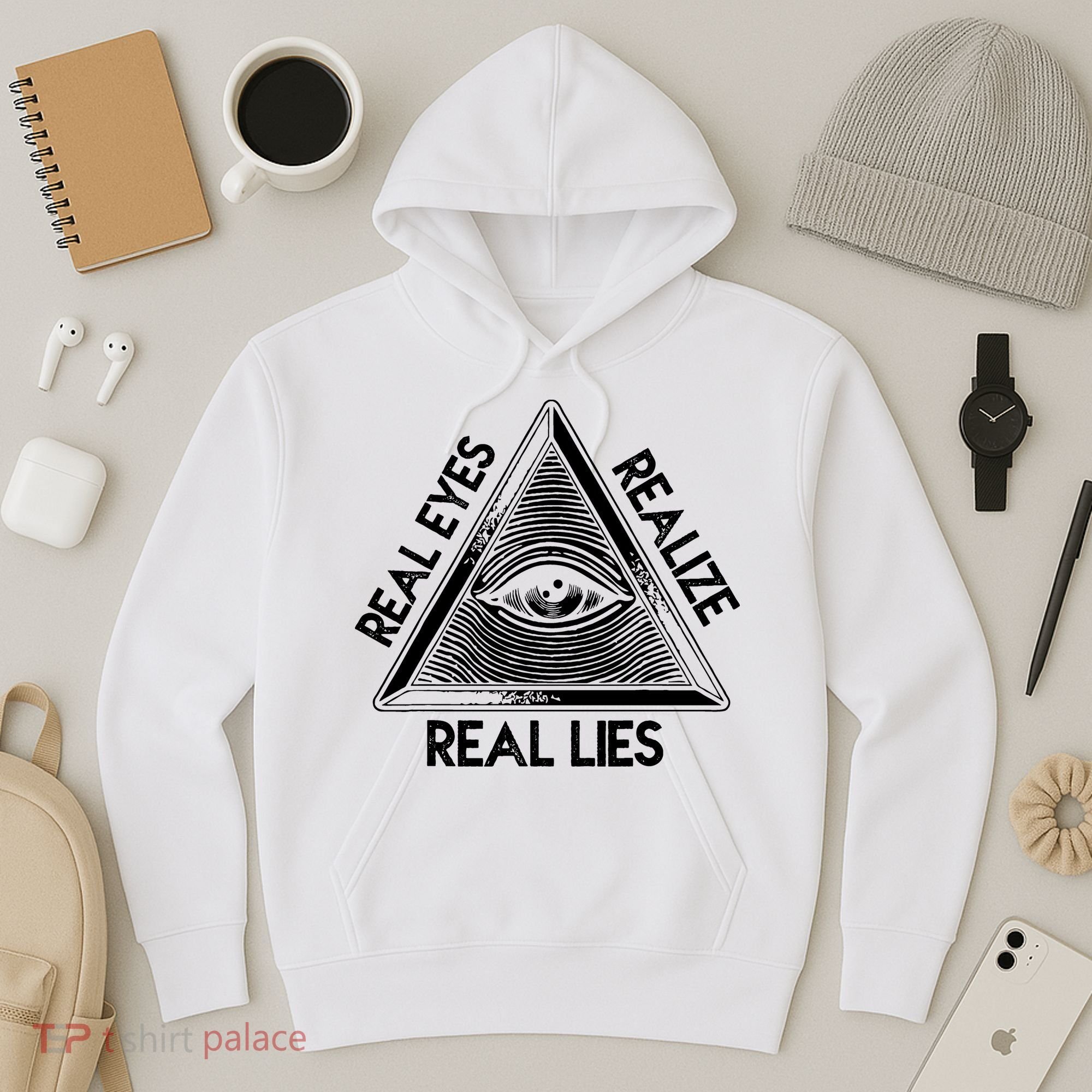 Seeing Eye Realize Real Lies Truth Awareness Hoodie