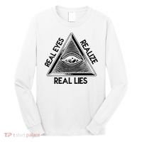 Seeing Eye Realize Real Lies Truth Awareness Long Sleeve Shirt thumb 0