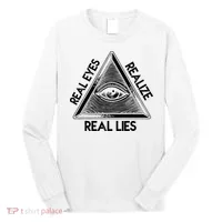 Seeing Eye Realize Real Lies Truth Awareness Long Sleeve Shirt thumb 0