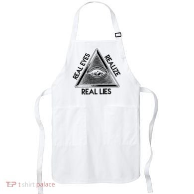 Seeing Eye Realize Real Lies Truth Awareness Apron
