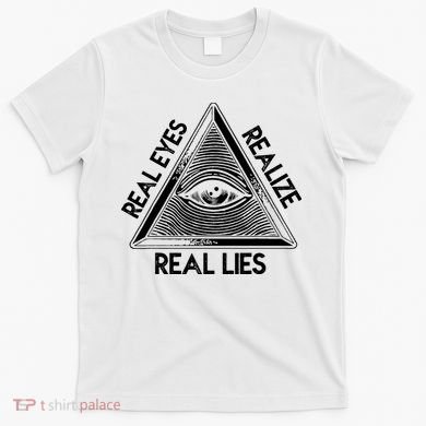 Seeing Eye Realize Real Lies Truth Awareness T-Shirt