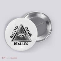Seeing Eye Realize Real Lies Truth Awareness Button thumb 0
