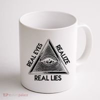 Seeing Eye Realize Real Lies Truth Awareness Coffee Mug thumb 1