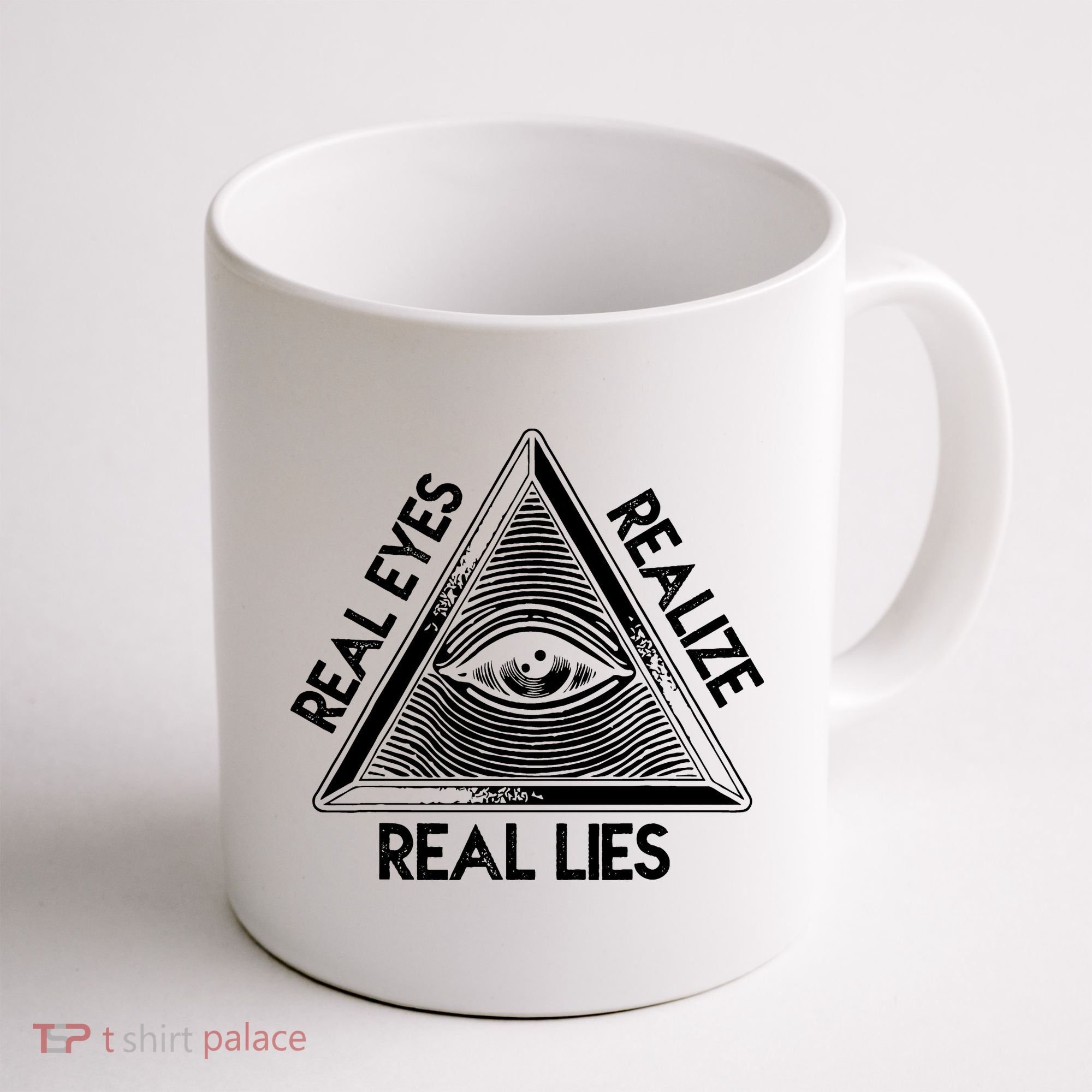 Seeing Eye Realize Real Lies Truth Awareness Coffee Mug
