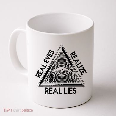 Seeing Eye Realize Real Lies Truth Awareness Coffee Mug