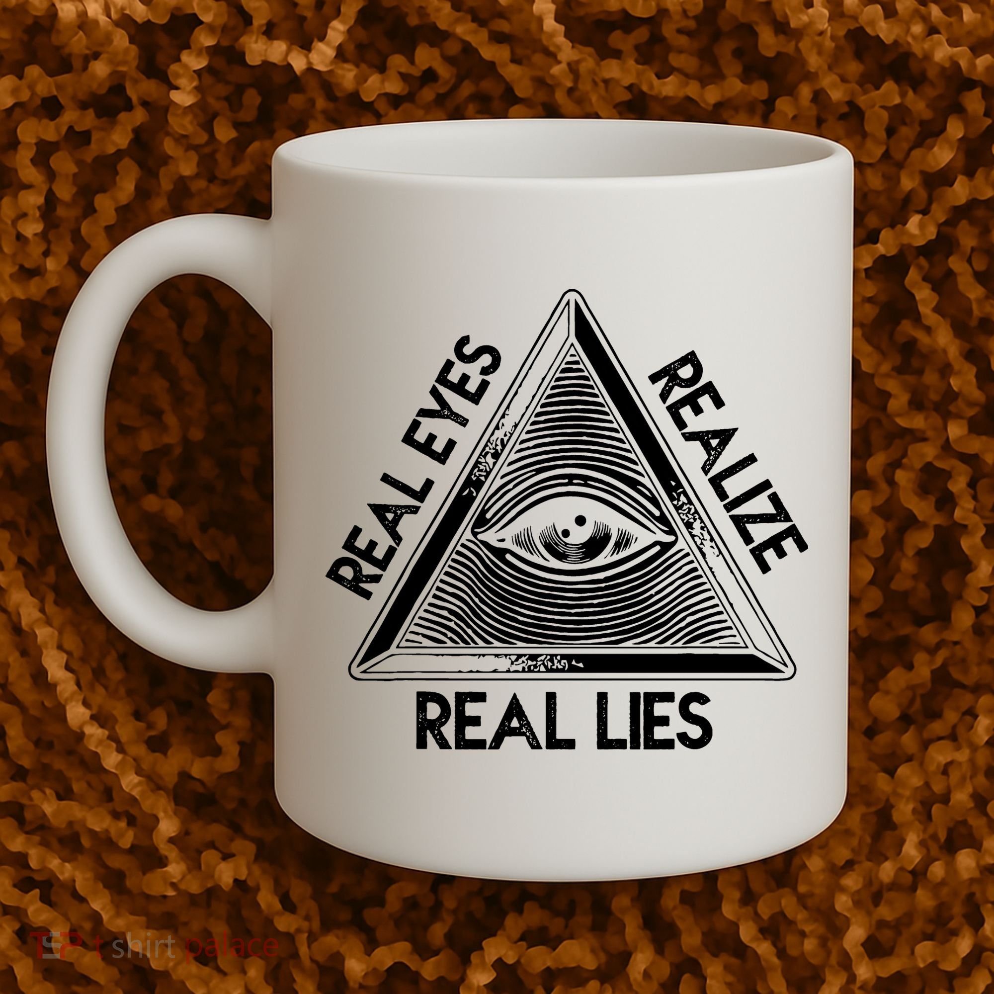 Seeing Eye Realize Real Lies Truth Awareness Coffee Mug