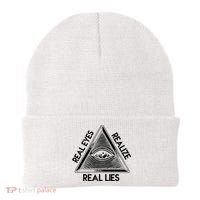 Seeing Eye Realize Real Lies Truth Awareness Beanie thumb 0
