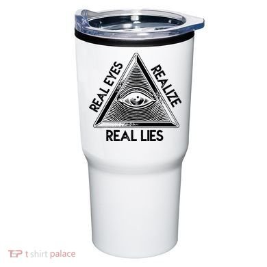 Seeing Eye Realize Real Lies Truth Awareness Tumbler