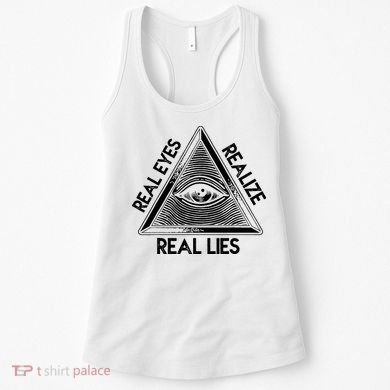 Seeing Eye Realize Real Lies Truth Awareness Women's Tank Top