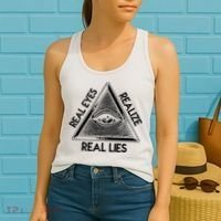 Seeing Eye Realize Real Lies Truth Awareness Women's Tank Top thumb 2