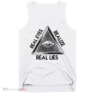 Seeing Eye Realize Real Lies Truth Awareness Tank Top